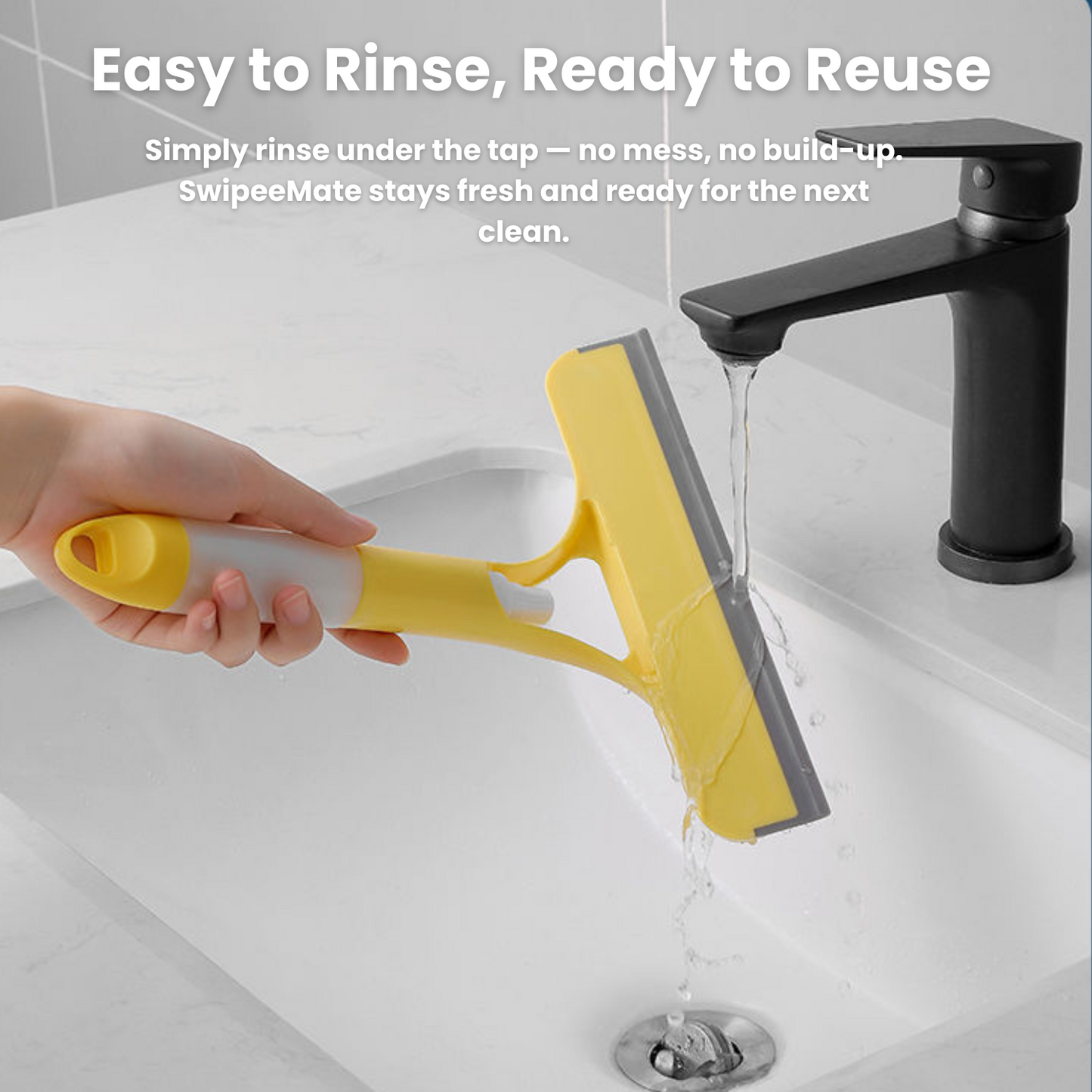 SwipeeMate - 3 in 1 Window & Surface Cleaning Tool