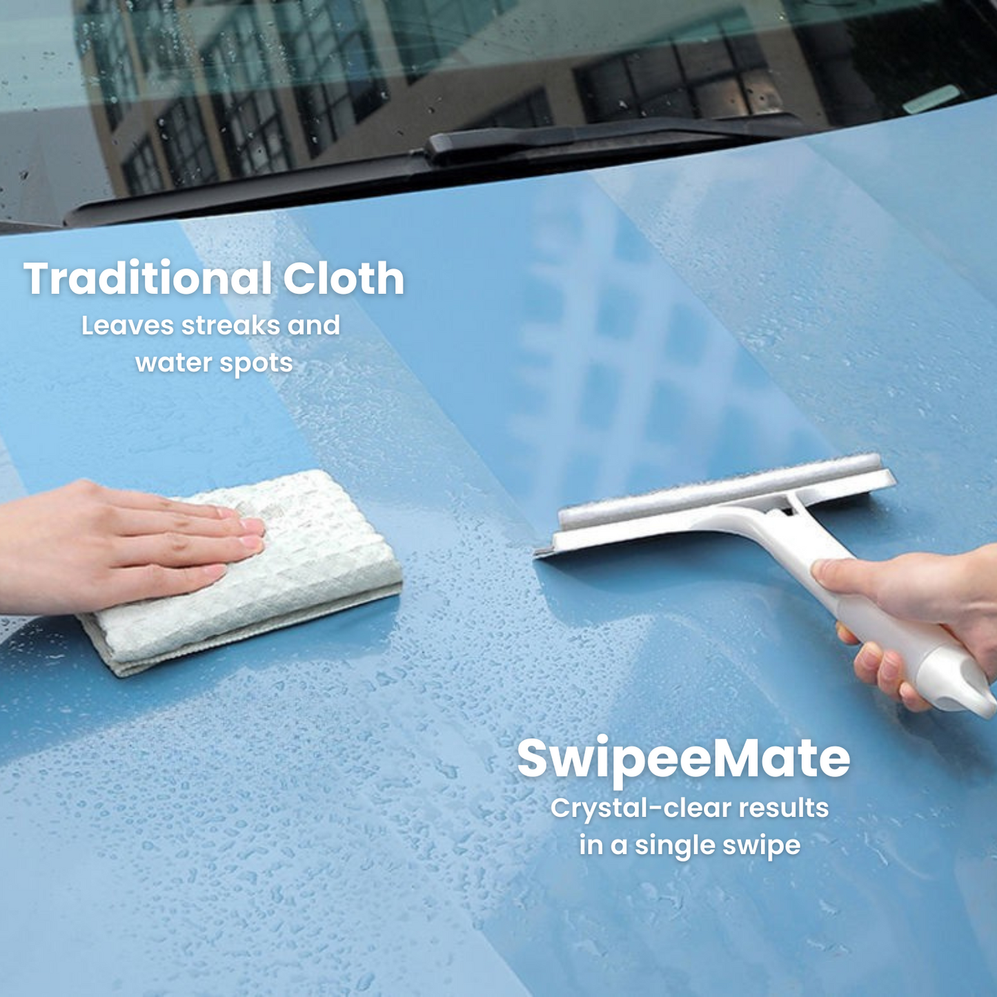 SwipeeMate - 3 in 1 Window & Surface Cleaning Tool
